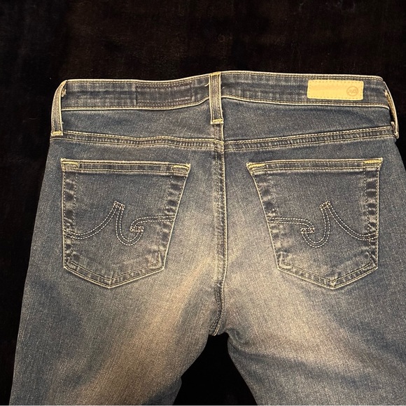 AG Adriano Goldschmied Distressed Legging Ankle Super Skinny Jeans 26R - Picture 5 of 10